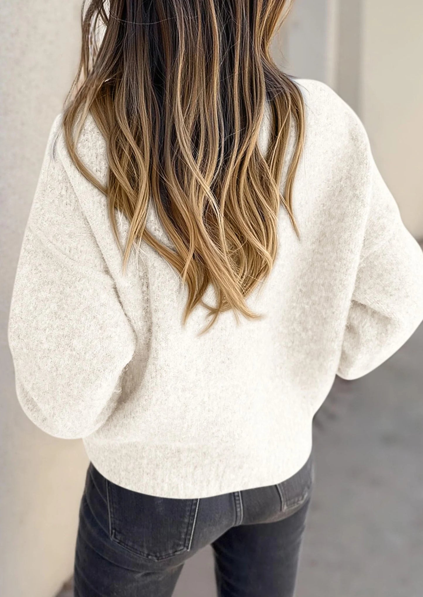 Cardigan Sweaters for Women Trendy Fall Long Sleeve Button Down Oversized Chunky Knit Sweater Outerwear