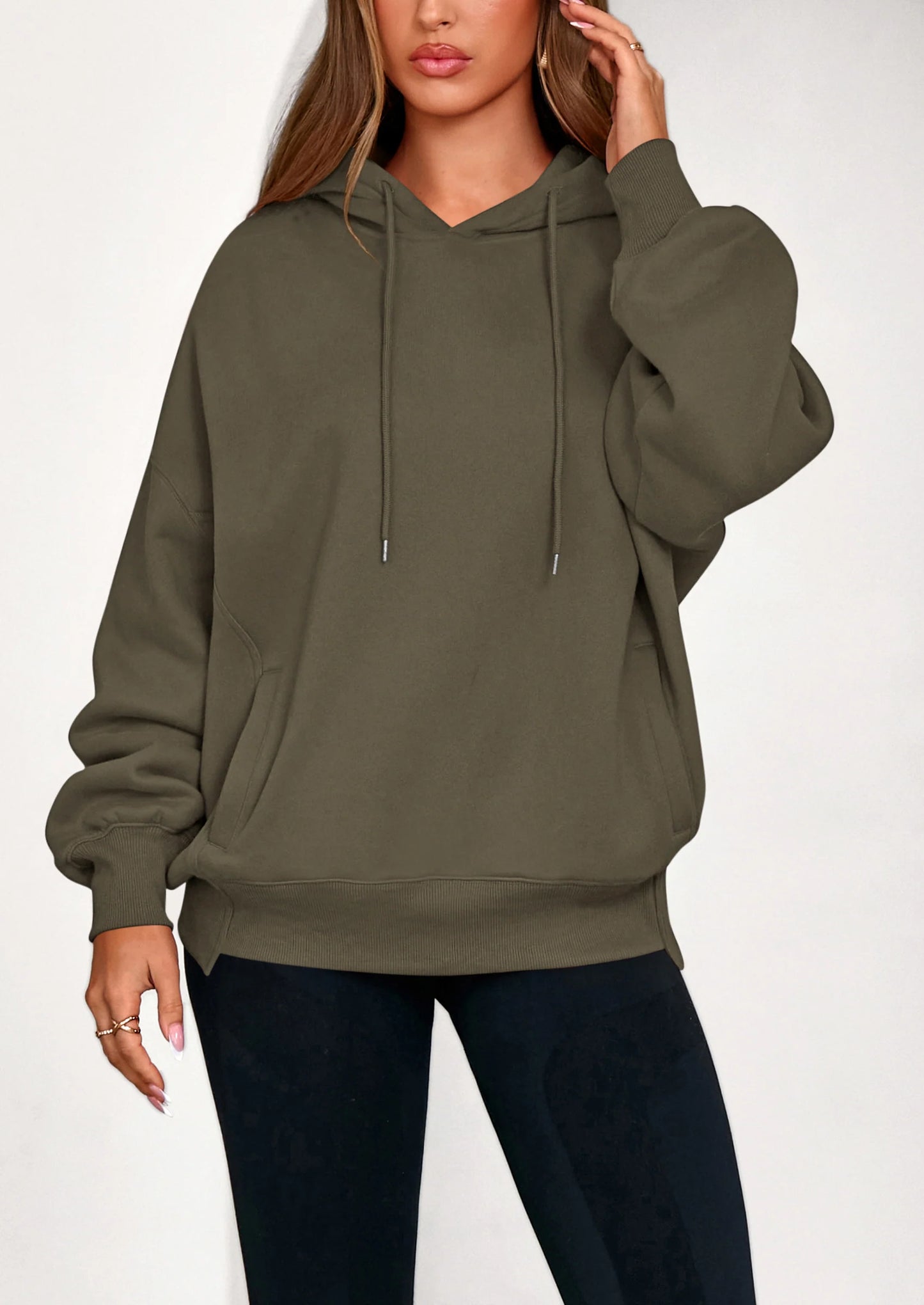 Womens Oversized Hoodies Sweatshirt Long Sleeve Loose Fit Going Out Tops Trendy Casual Fall Fashion Outfits