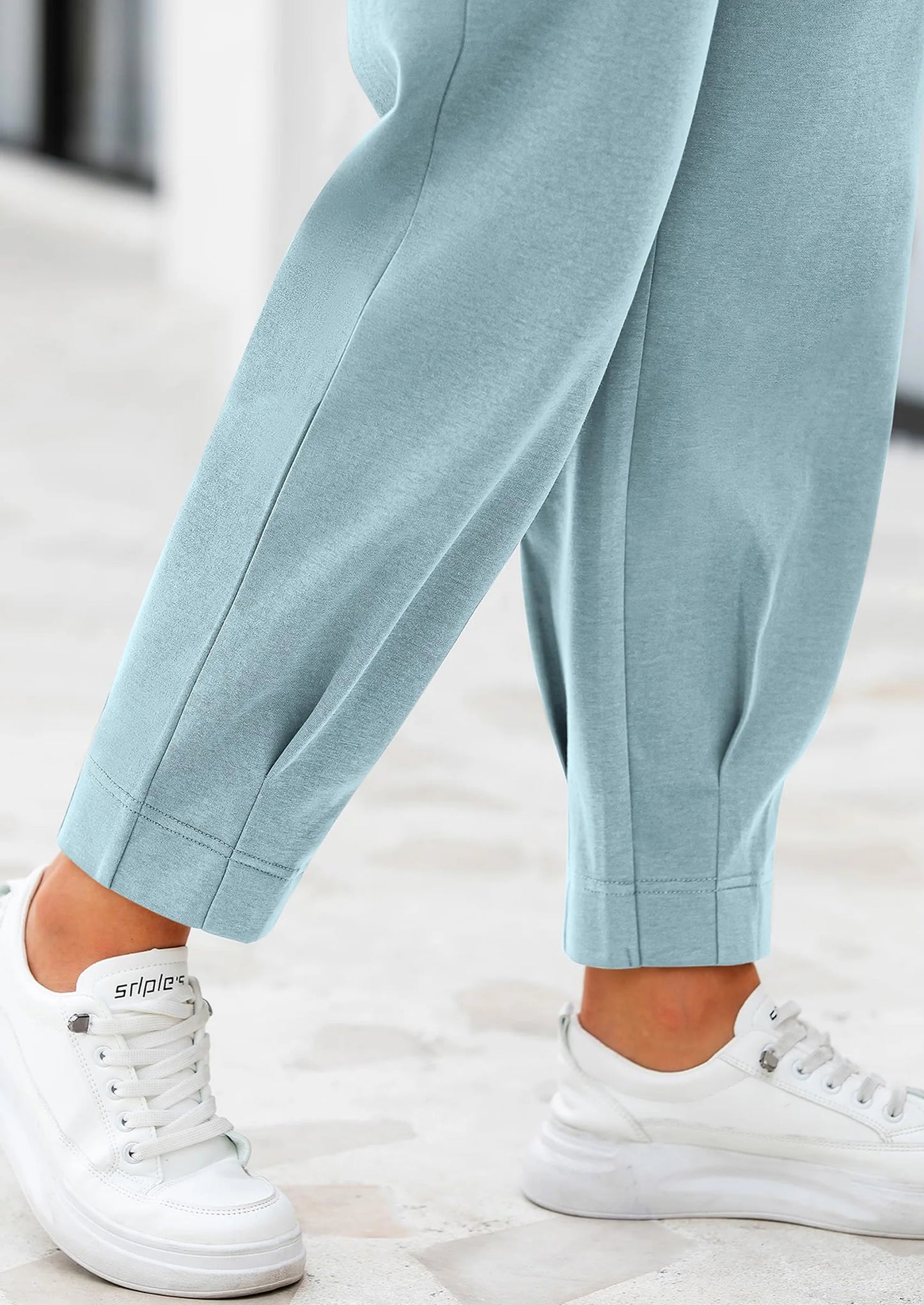 Womens Dress Pants Business Casual Trendy High Waisted Ankle Length Dressy Trousers Slacks Work Clothes