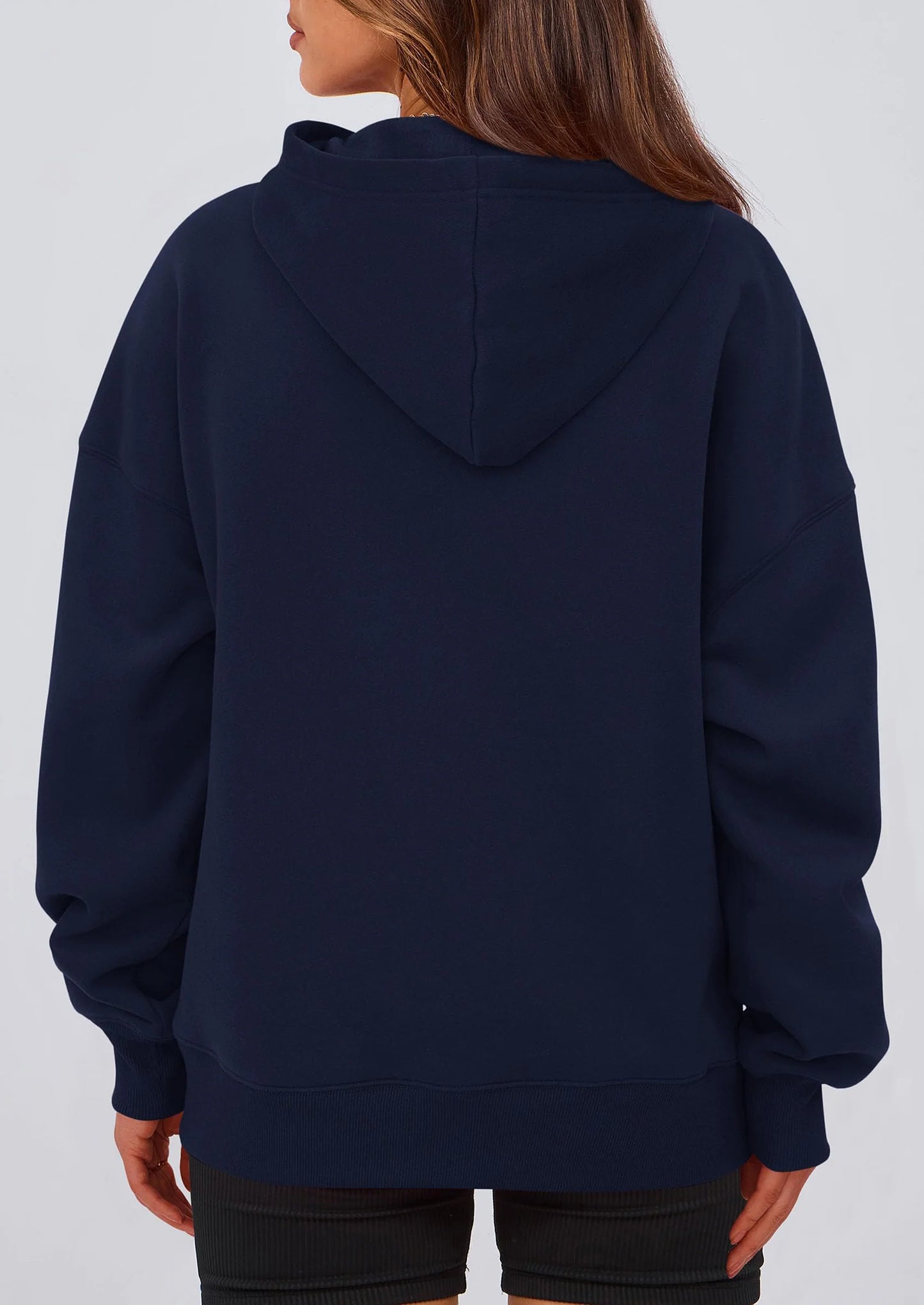 Womens Oversized Hoodies Fleece Hooded Sweatshirts Long Sleeve Pullover Tops Fall Outfits Winter Clothes
