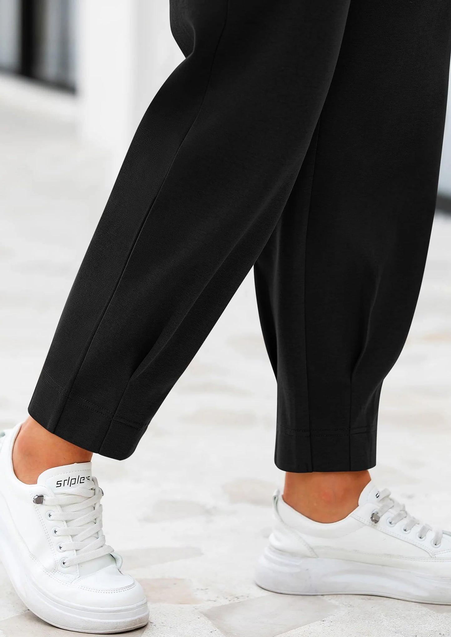 Womens Dress Pants Business Casual Trendy High Waisted Ankle Length Dressy Trousers Slacks Work Clothes