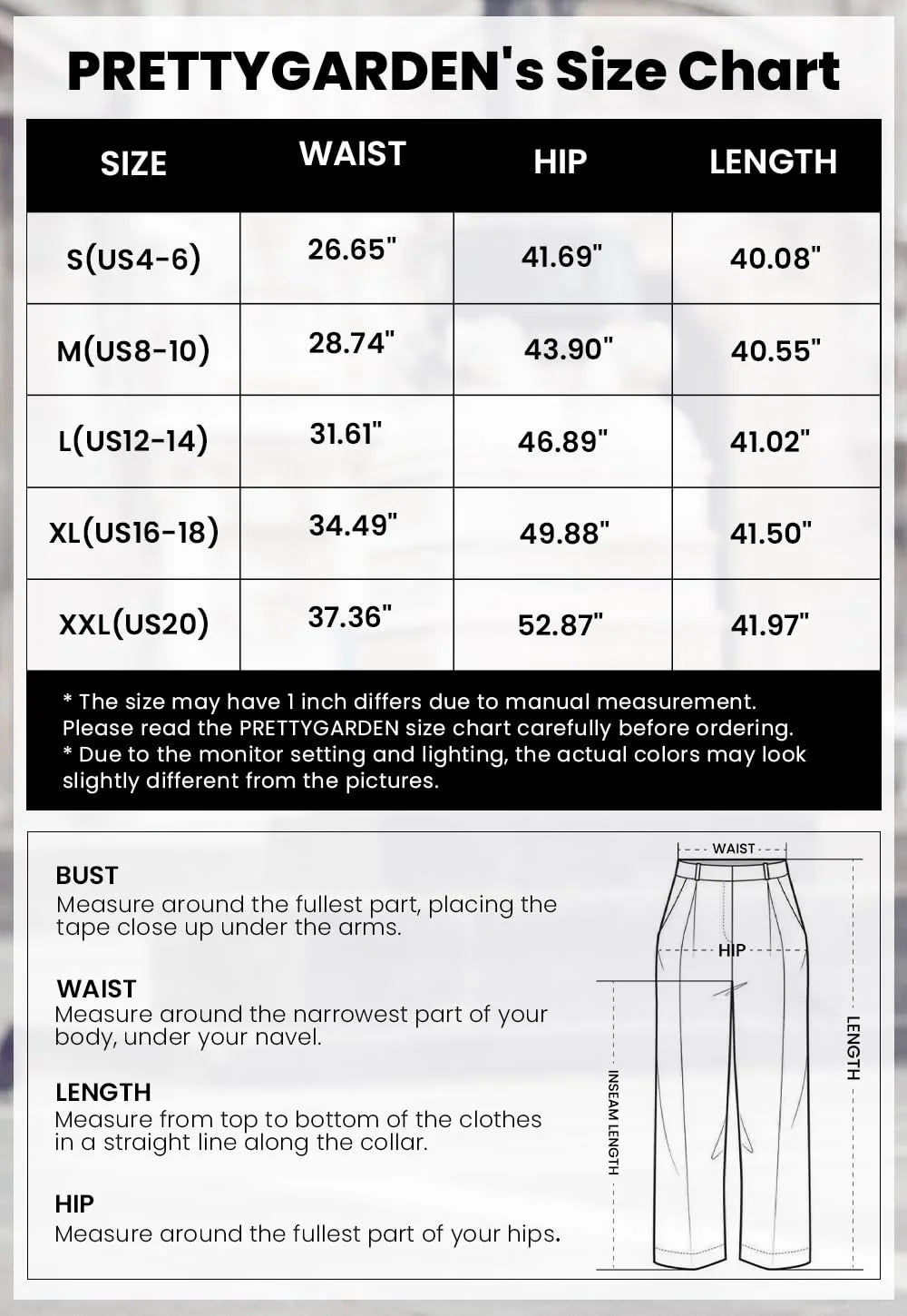 Wide Leg Pants for Women Trendy Fall High Waisted Business Casual Outfits Work Pant Trousers