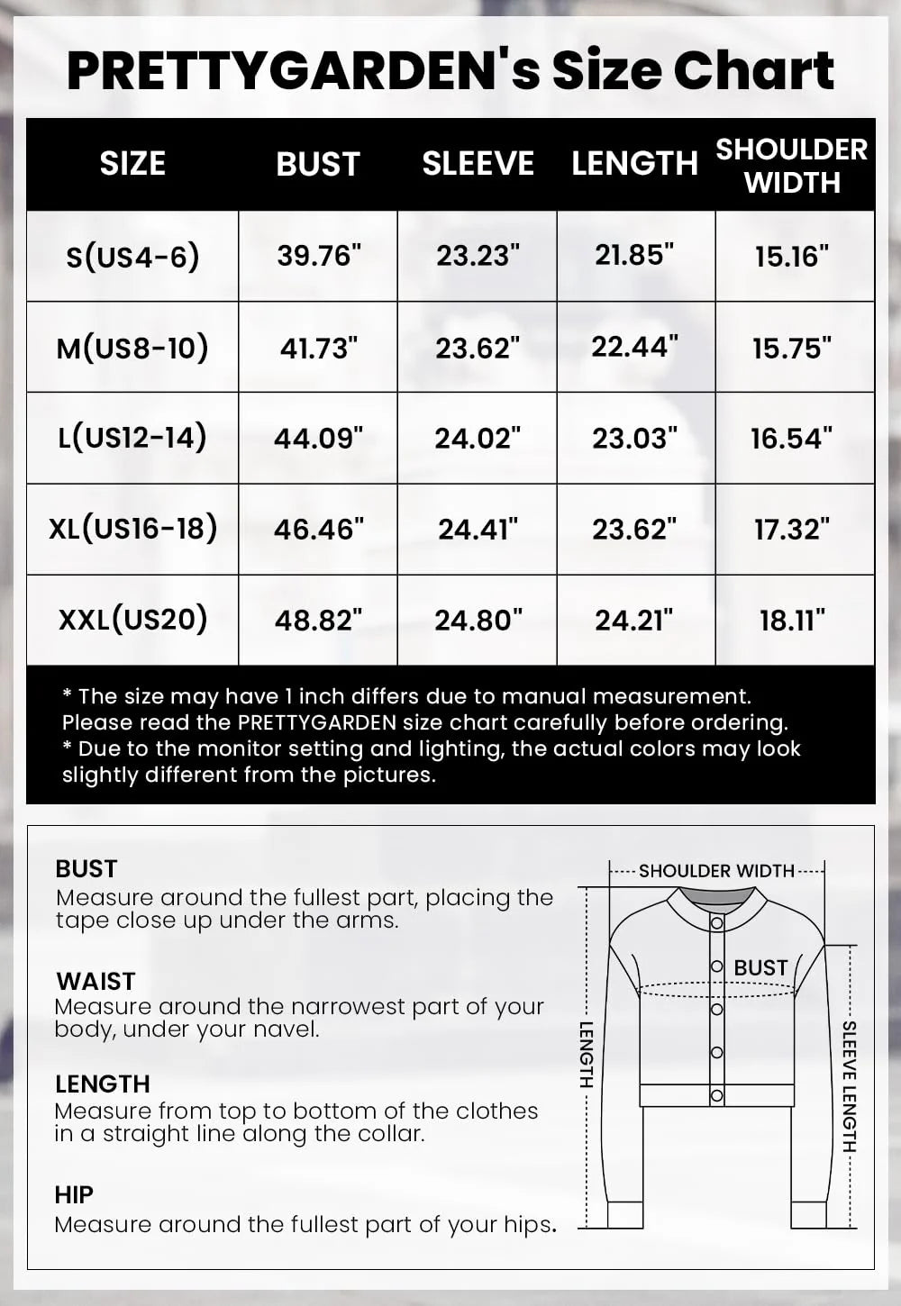 Women's Knit Cardigan Sweaters Casual Long Sleeve Open Front Button Down Trendy Jackets Outerwear