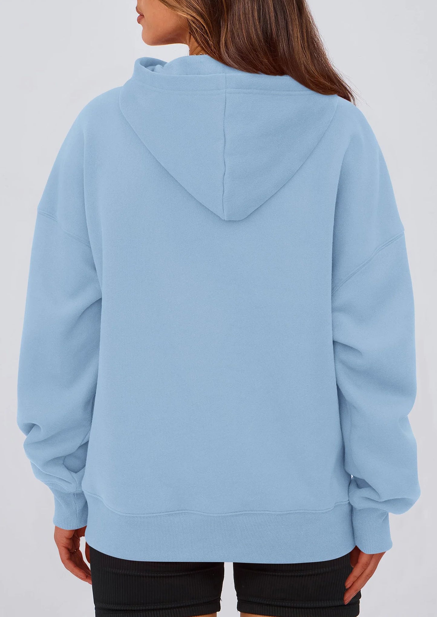 Womens Oversized Hoodies Fleece Hooded Sweatshirts Long Sleeve Pullover Tops Fall Outfits Winter Clothes