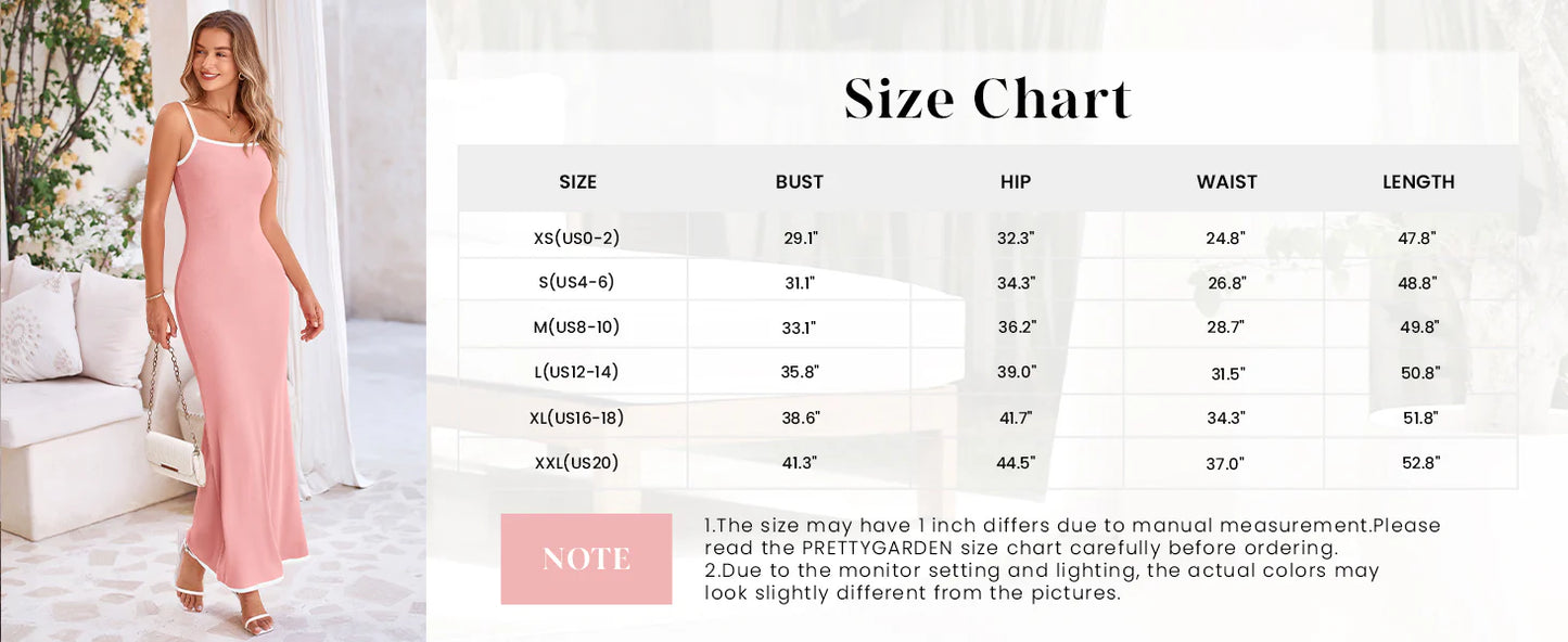 Spring Dresses for Women Summer Resort Wear Sexy Bodycon Sundress Spaghetti Strap Vacation Maxi Dress