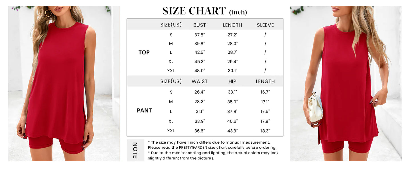 2 Piece Sets for Women Summer Matching Lounge Shorts Set Resort Airport Travel Loungewear Outfits Clothing