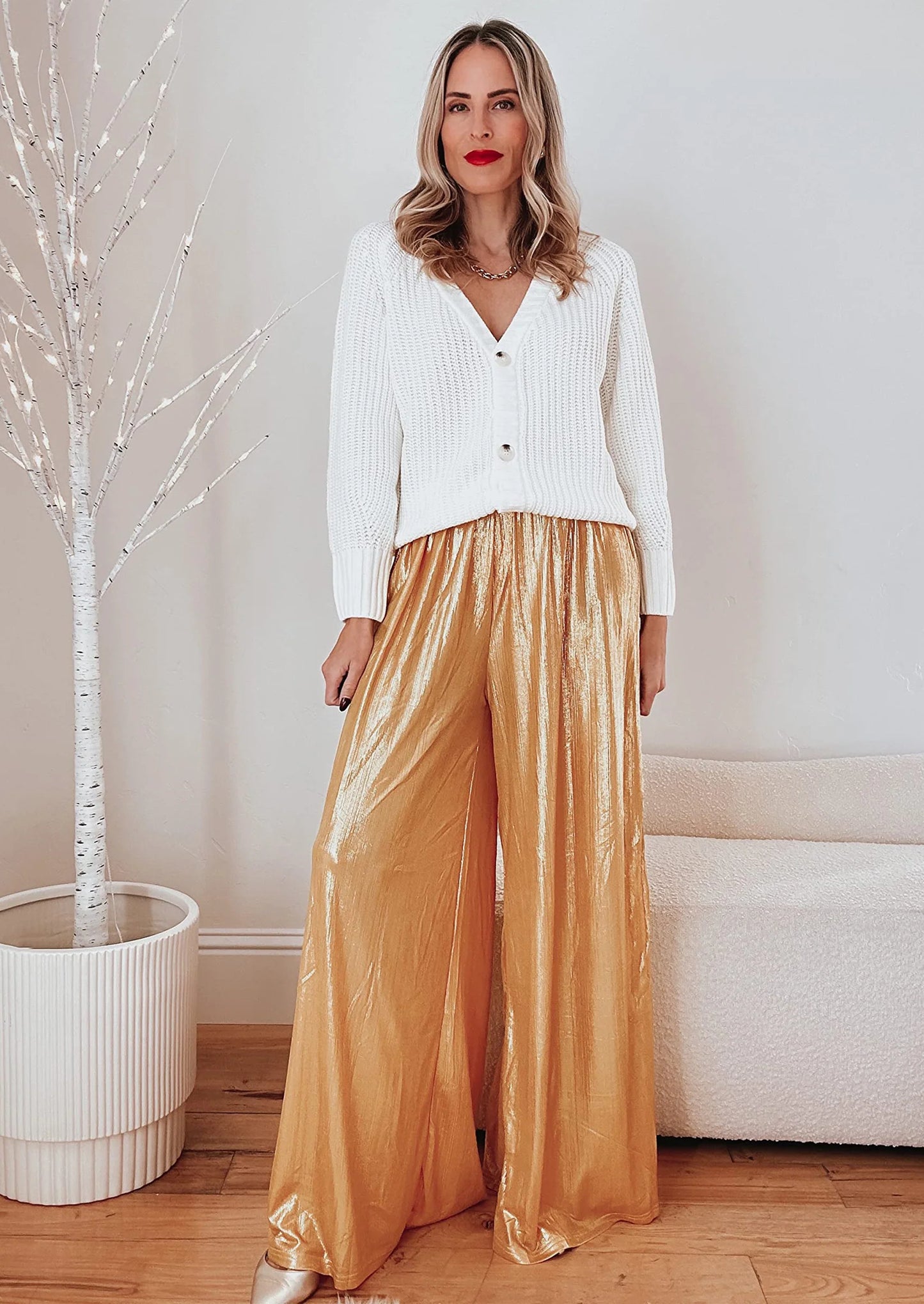 Women's Chunky Knit Open Front Sweater Long Sleeve Button Loose Short Cardigan Outerwear Coats