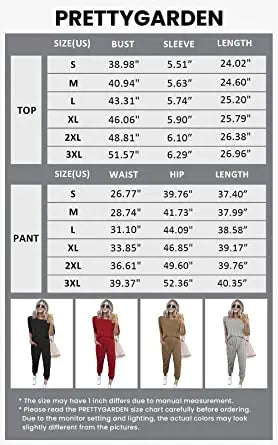 Women's Two Piece Lounge Sets Spring Summer Jogger Pants Vacation Outfits Travel Airplane Matching Clothes
