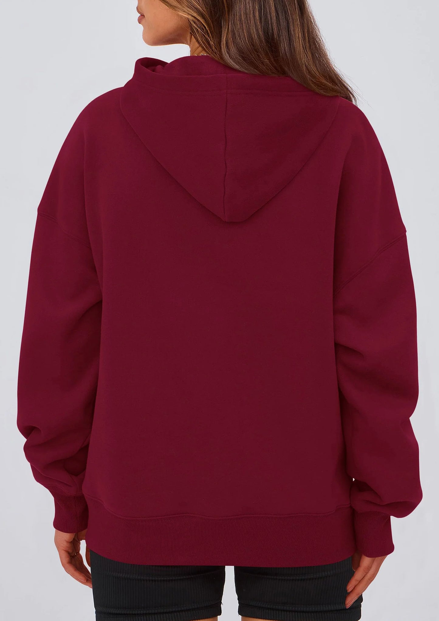 Womens Oversized Hoodies Fleece Hooded Sweatshirts Long Sleeve Pullover Tops Fall Outfits Winter Clothes