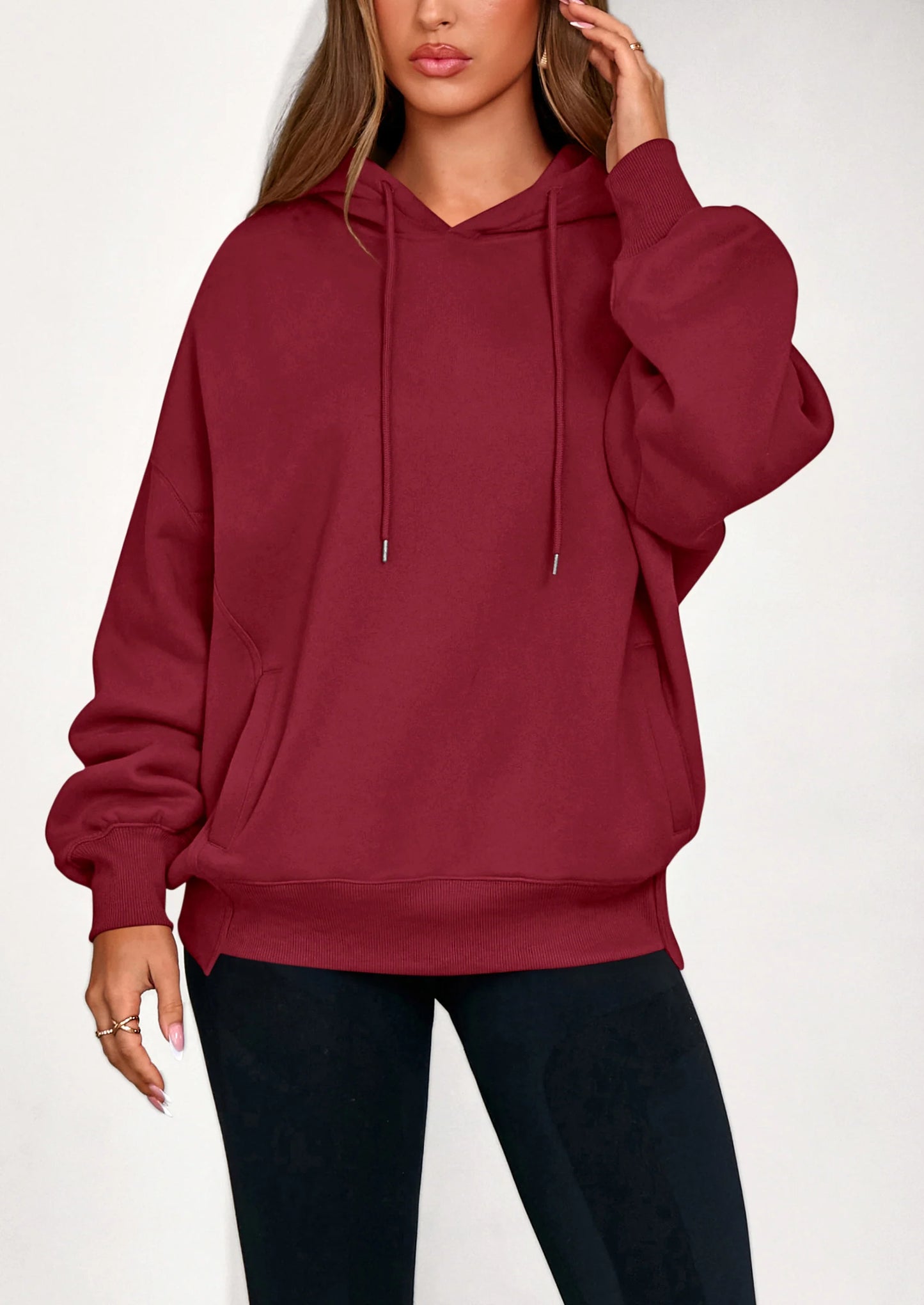 Womens Oversized Hoodies Sweatshirt Long Sleeve Loose Fit Going Out Tops Trendy Casual Fall Fashion Outfits