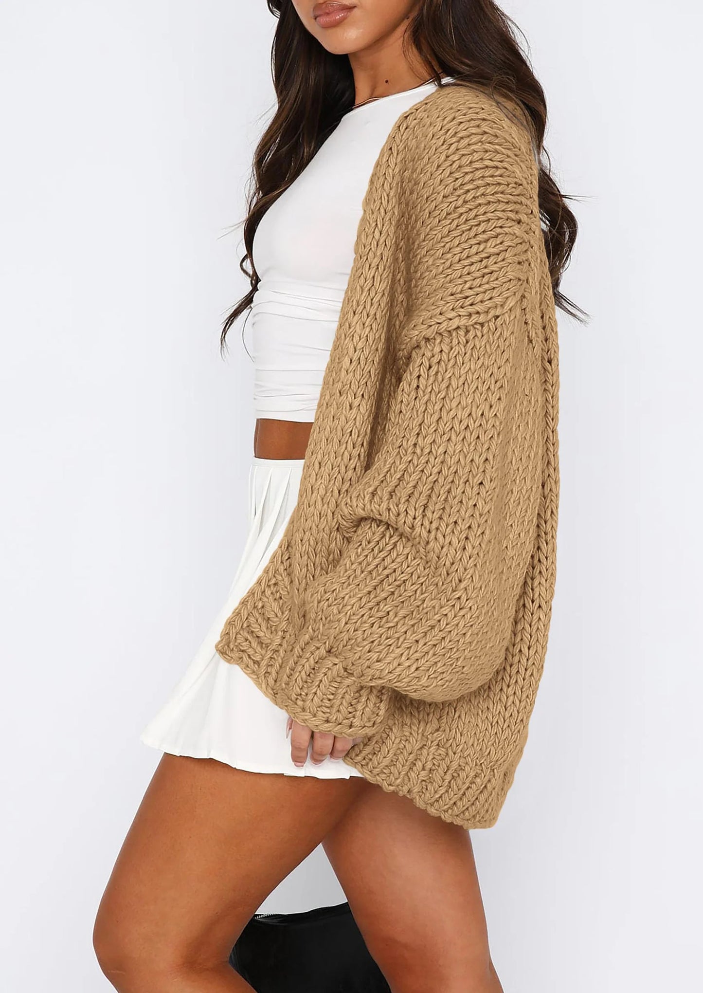Cardigan Sweaters for Women Trendy Fall Fashion Long Sleeve Chunky Knit Cardigans Winter Clothing Outfits