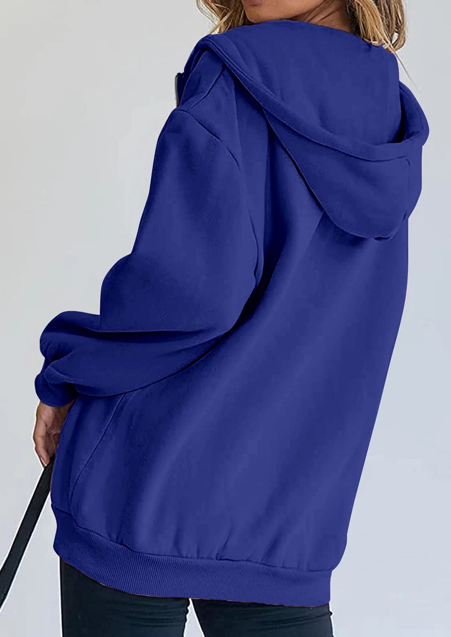 Women's Zip Up Y2K Hoodies Casual Long Sleeve Sweatshirts Fall Spring Track Jackets with Pockets
