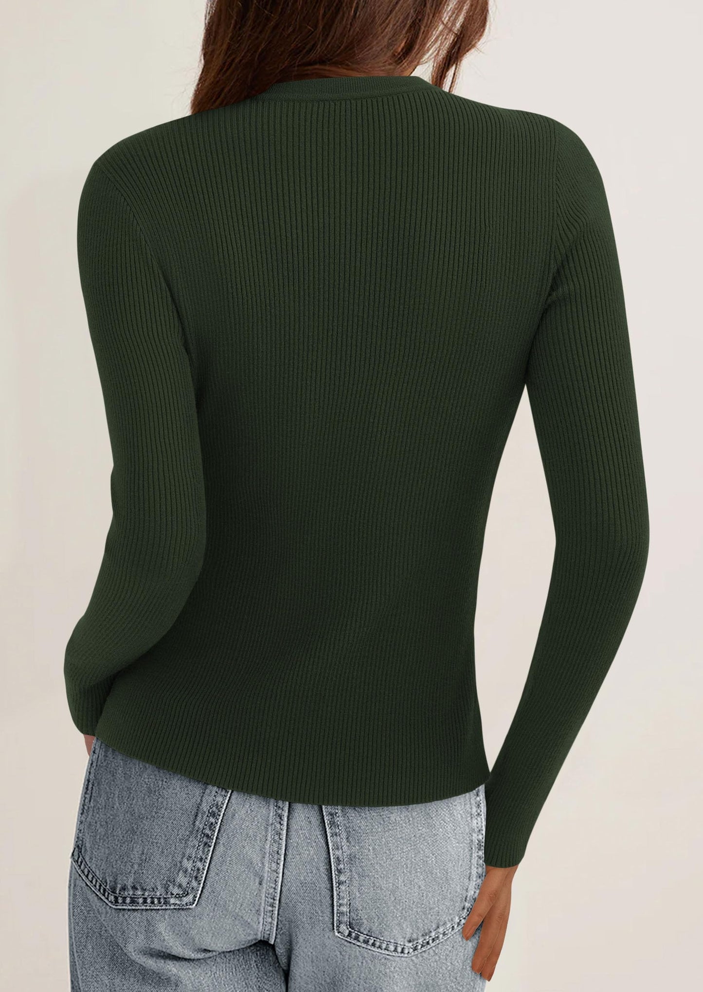 Womens Fall Cardigan Sweaters Lightweight Long Sleeve Button up Ribbed Knit Tops Winter Fashion Clothes