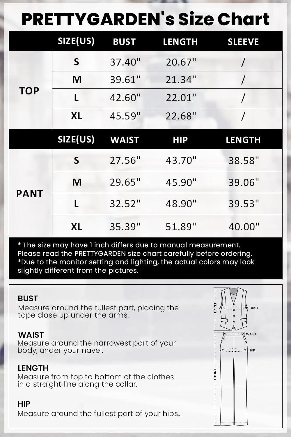 Two Piece V Neck Button Front Cropped Tank Tops Vest Pockets Pants Cotton Sets