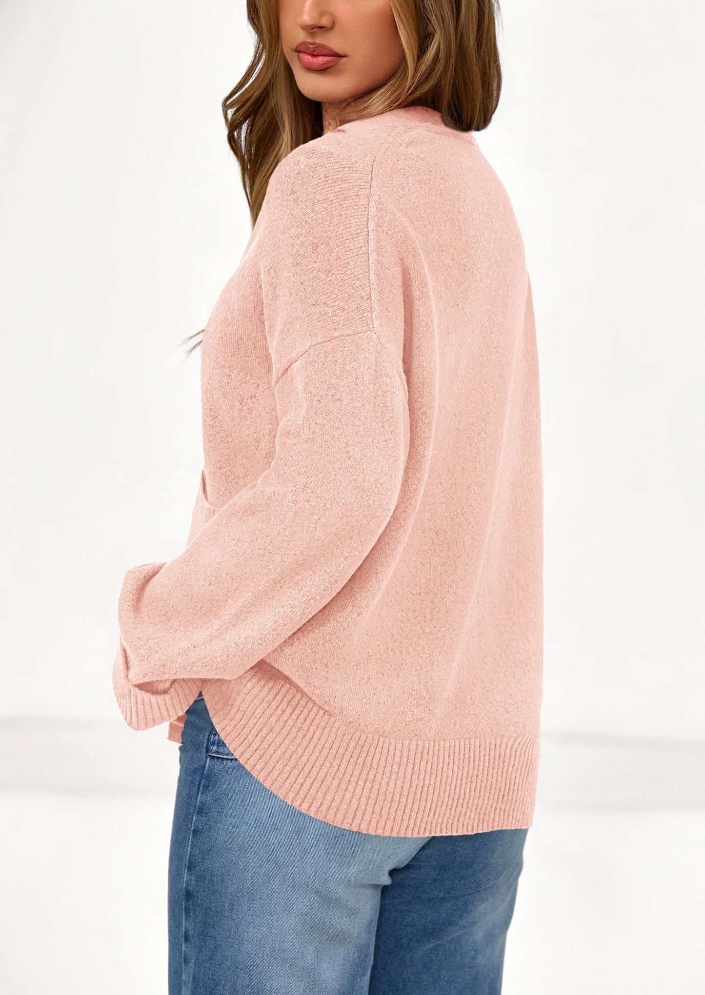 Women's Oversized Cardigan Sweaters Trendy Chunky Knit Long Sleeve V Neck Button Down Fall Winter Outfits