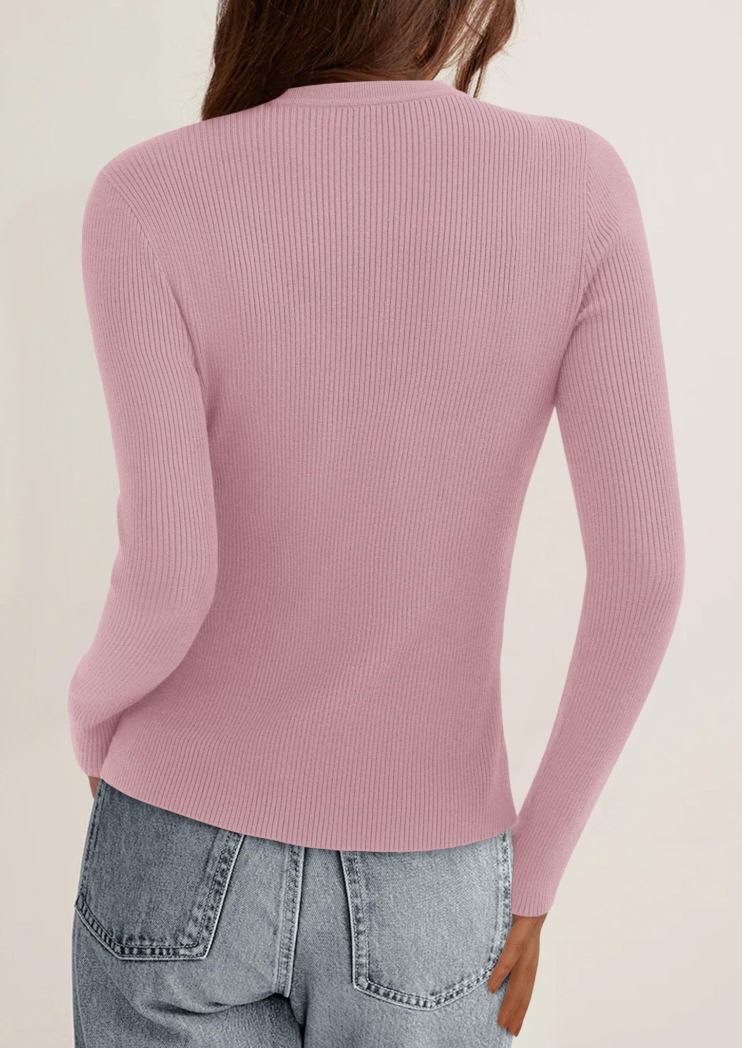 Womens Fall Cardigan Sweaters Lightweight Long Sleeve Button up Ribbed Knit Tops Winter Fashion Clothes